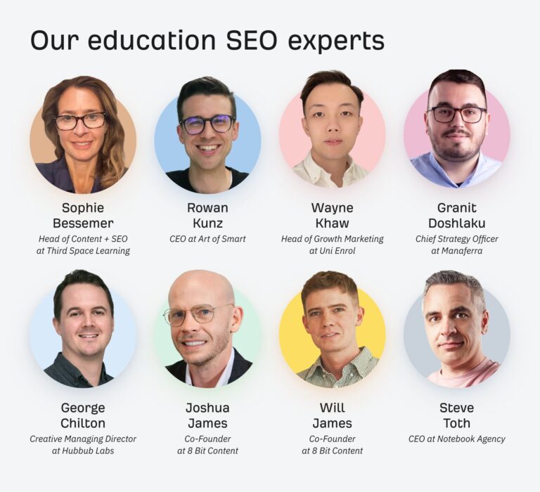 Education SEO for Higher Education, EdTech and K-12 Schools