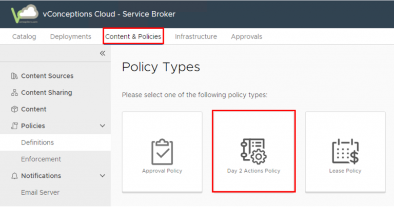 vRealize Automation Service Broker and Catalog Management – Part 2