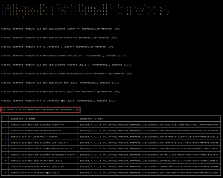 Migrating TLS-SNI and EVH hosting across cloud accounts in NSX ALB
