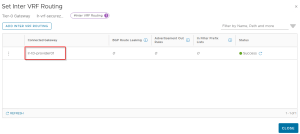 vSphere Supervisor Networking with NSX and AVI – Part 7 – vSphere Namespace with Dedicated T0 VRF Gateway