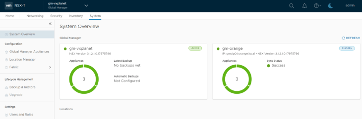 NSX-T Federation – Part 1 – Onboarding
