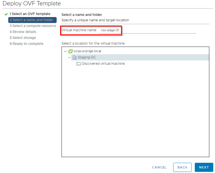 Deploying and Configuring NSX-T Edges on N-VDS Networking