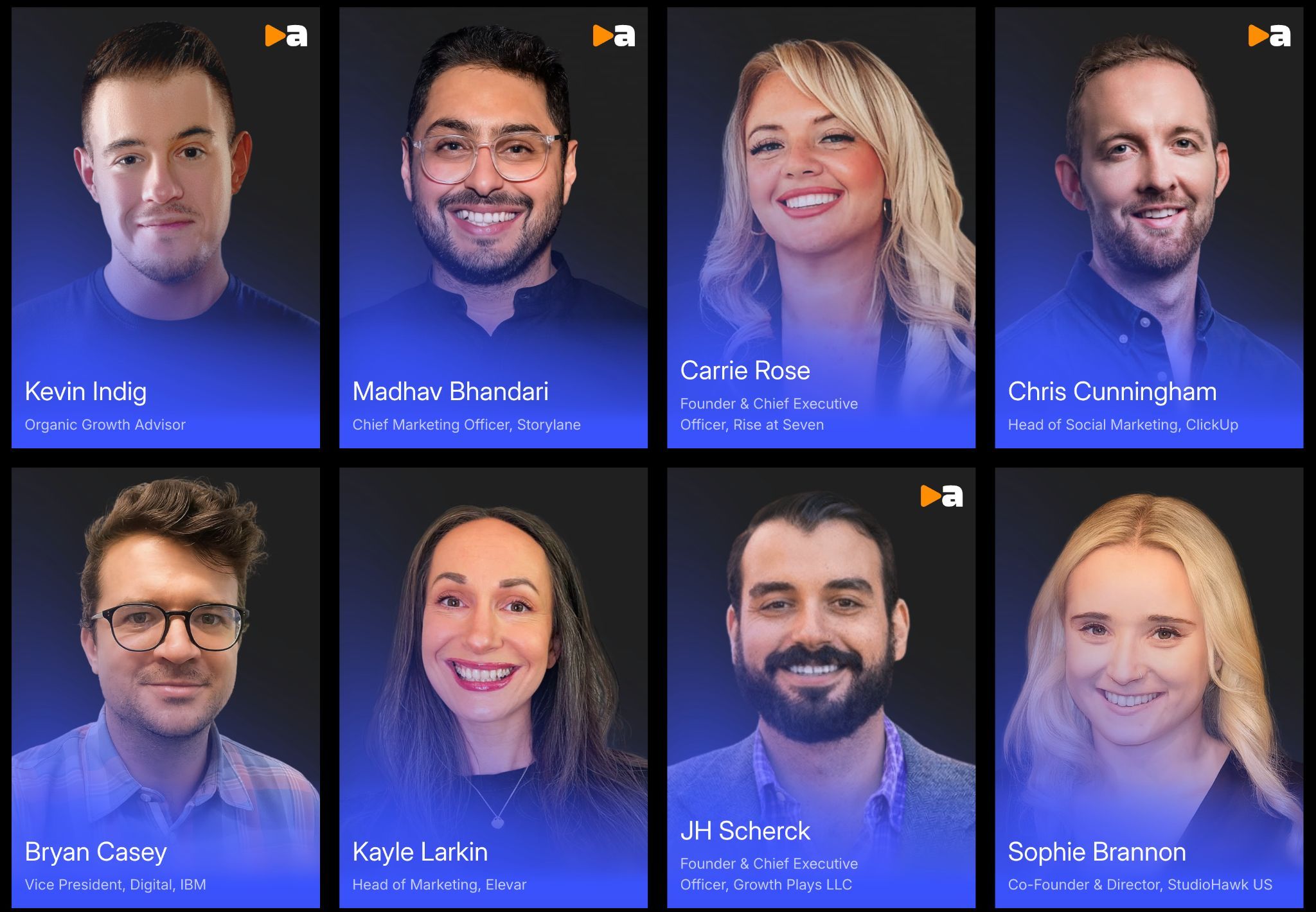 Ahrefs Evolve speakers