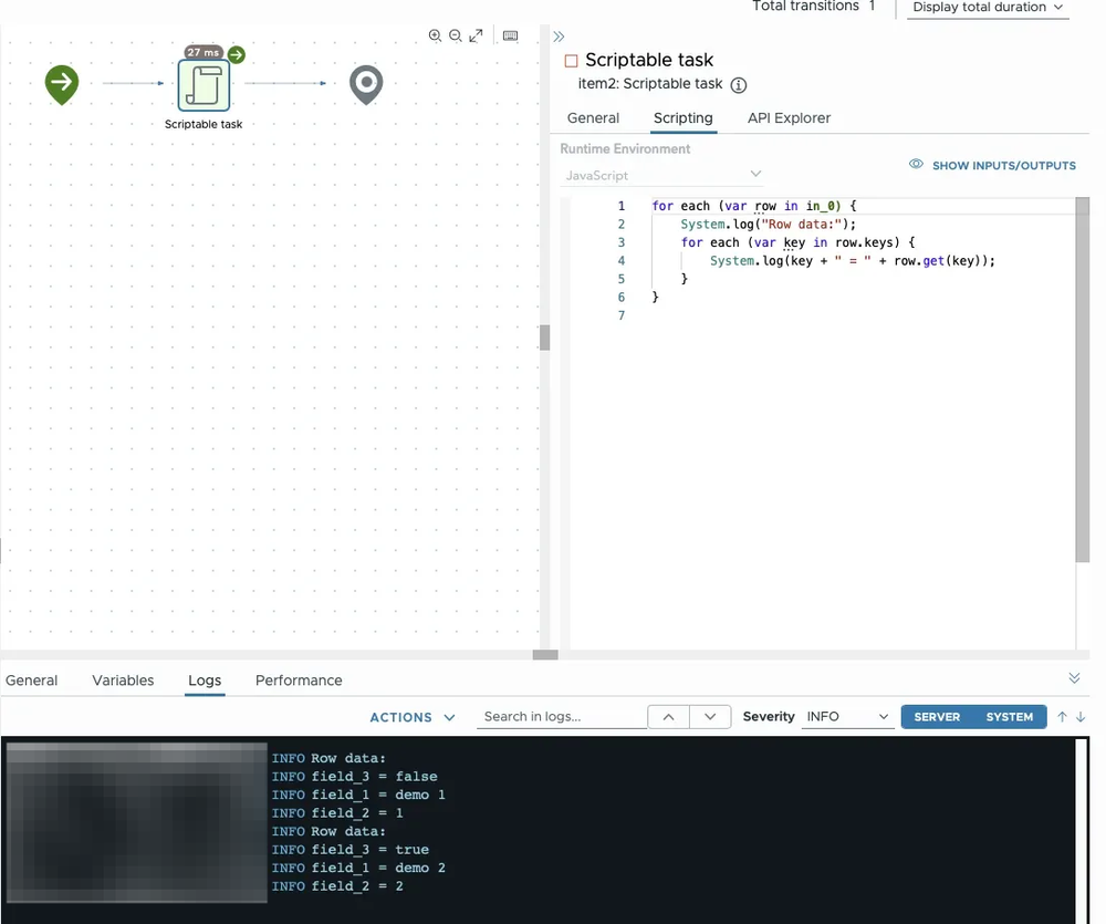 VCF Orchestrator Datagrid – VMware Cloud