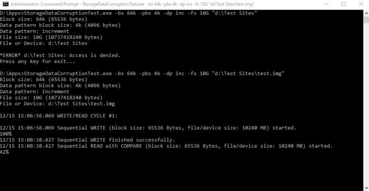 Storage Performance benchmarking