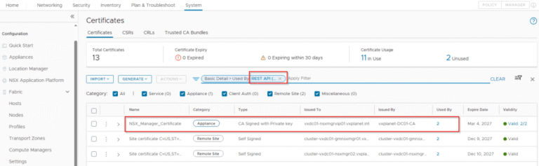 vDefend Security Services Platform and Security Segmentation – Part 3 – NSX Onboarding and Feature Activation