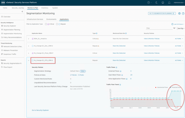 vDefend Security Services Platform and Security Segmentation – Part 10 – Handling App Transitions