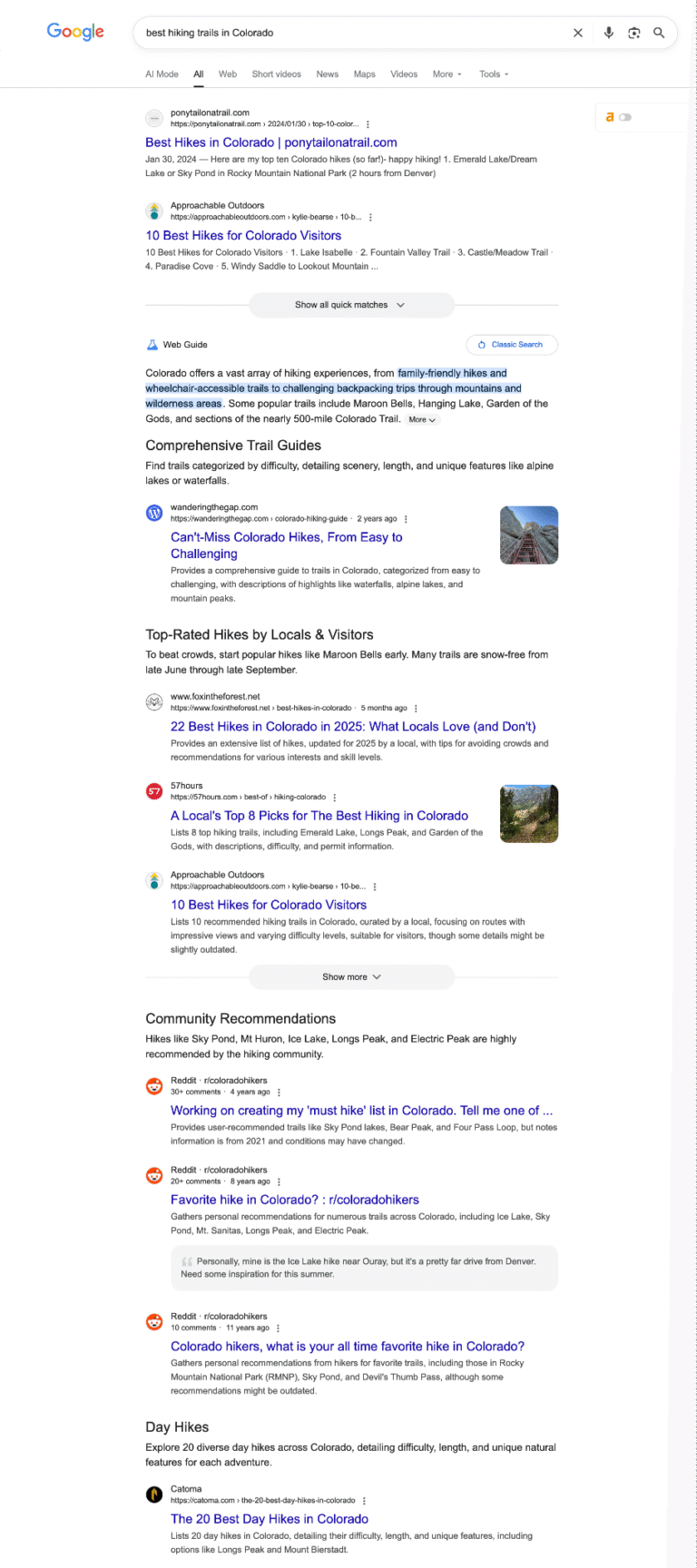 Google Web Guide: What It Is, How It Works, and What It Means for SEO