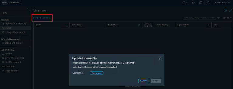 VMware vDefend License Hub 2.0 – Part 2 – Transitioning from License Hub 5.1.2 to 2.0