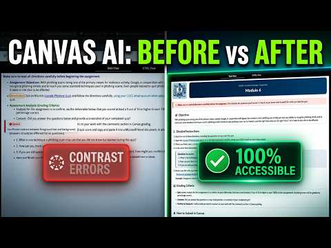 The Ultimate AI Workflow for Canvas LMS: Modernizing Course Design While Meeting 100% Accessibility